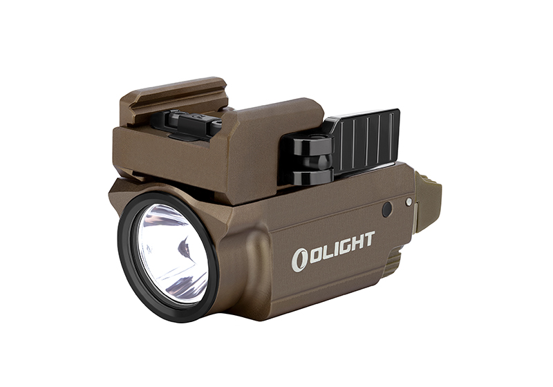Svetlo na zbraň OLIGHT BALDR RL mini 600 lm  Desert Tan - červený laser
