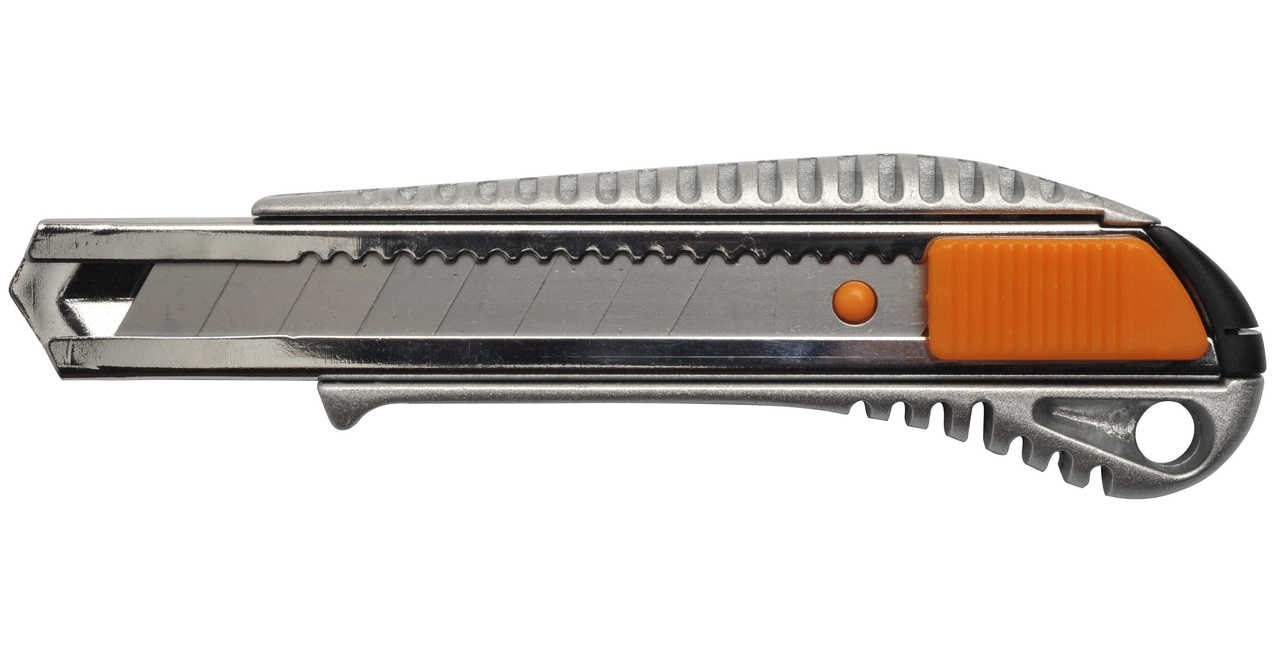 Celokovový odlamovací nôž FISKARS 18 mm  