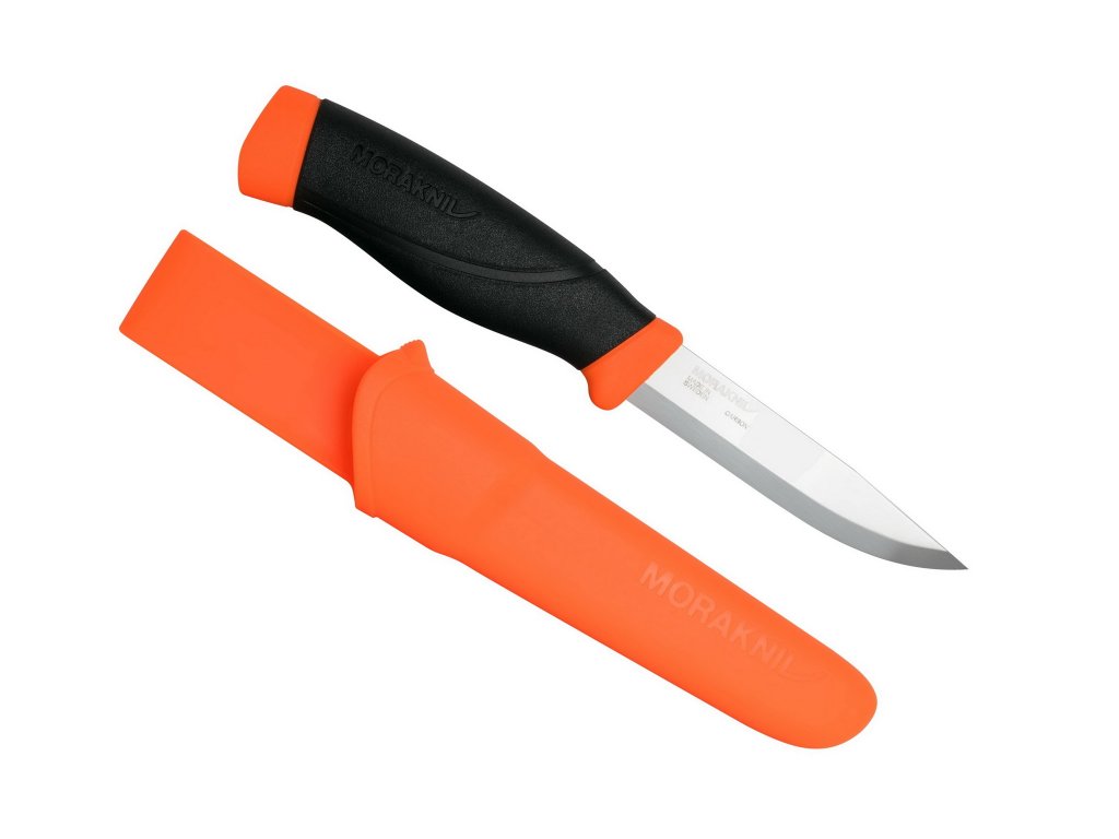 Nôž Morakniv Companion Heavy Duty Orange - nerezová čepeľ  
