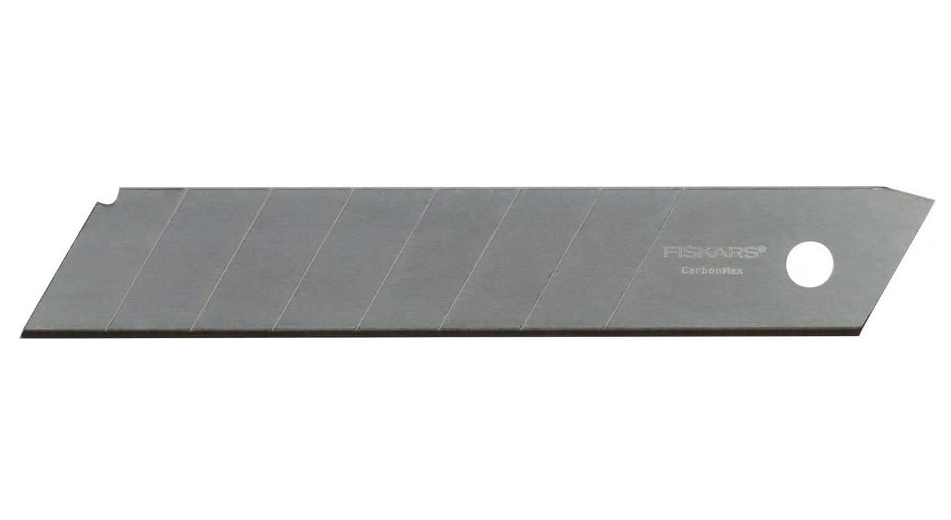 Náhradné brity pre odlamovací nôž FISKARS CarbonMax, 18 mm (5 ks)  