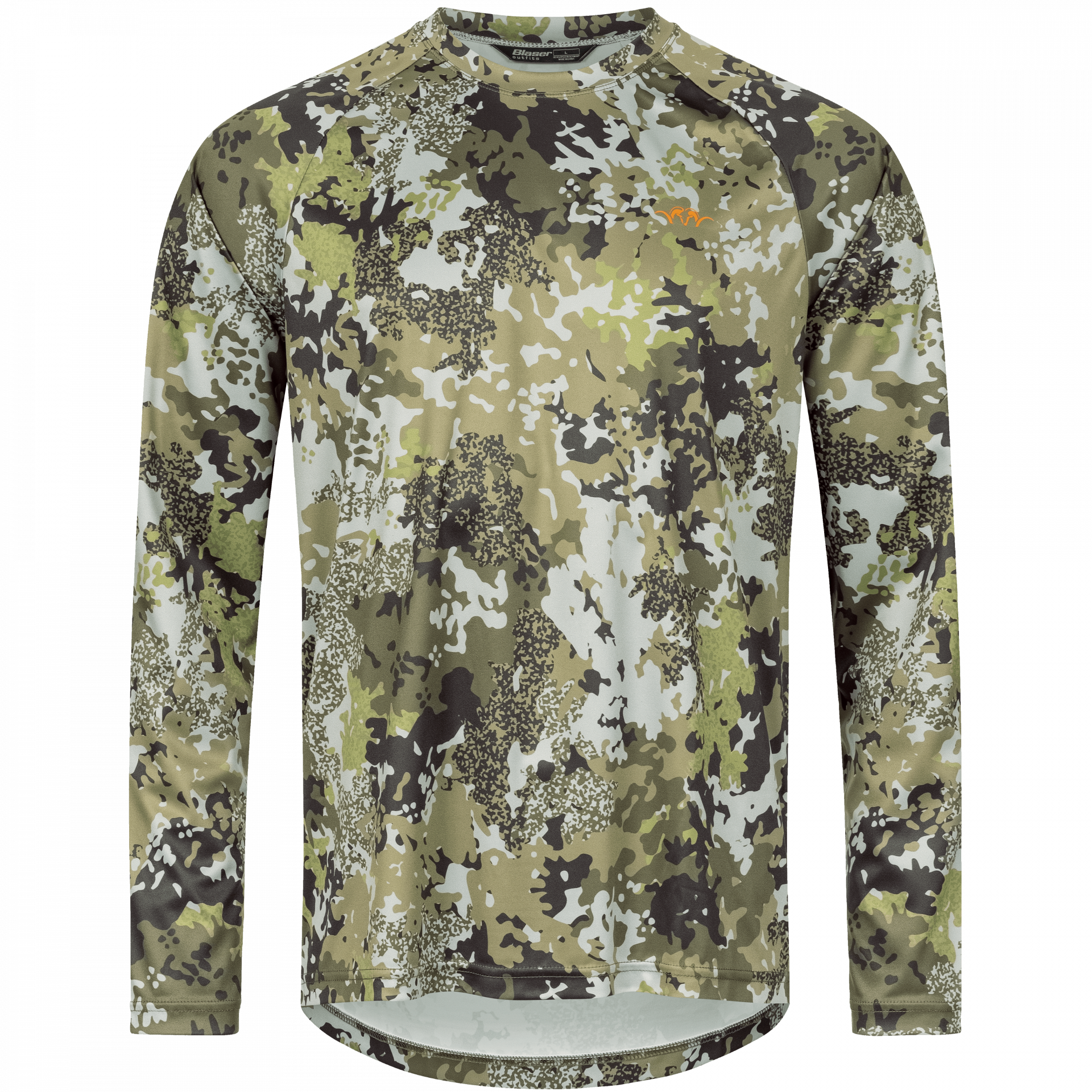 Pánske funkčné tričko Blaser Long Sleeve Shirt HunTec Camouflage– dlhý rukáv  S