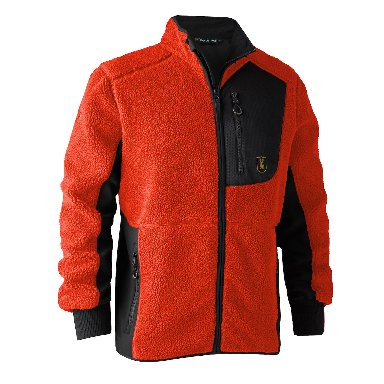 Pánska fleecová bunda Deerhunter Rogaland Fiber Pile orange  XL