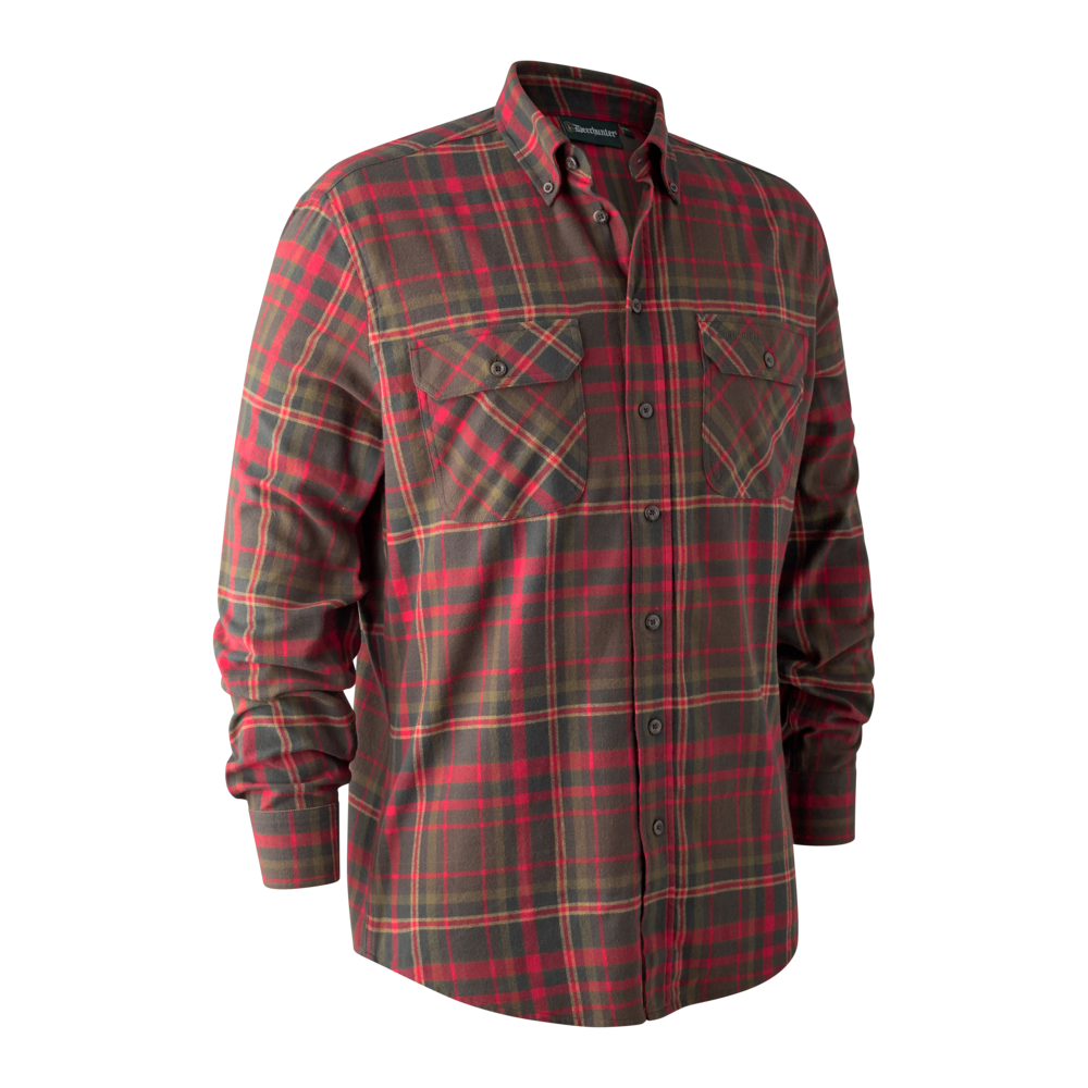 Pánska poľovnícka košeľa Deerhunter Marvin Red  45/46