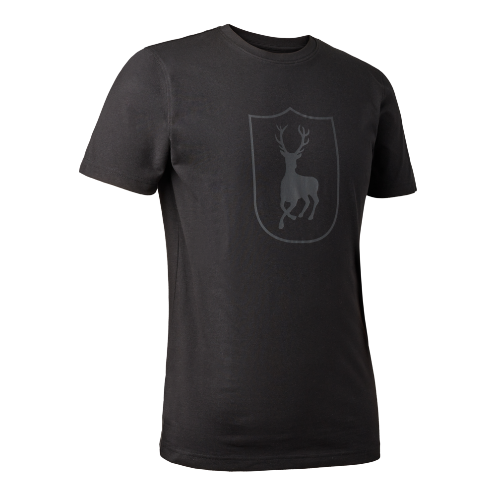 Pánske tričko Deerhunter Logo - Black  L