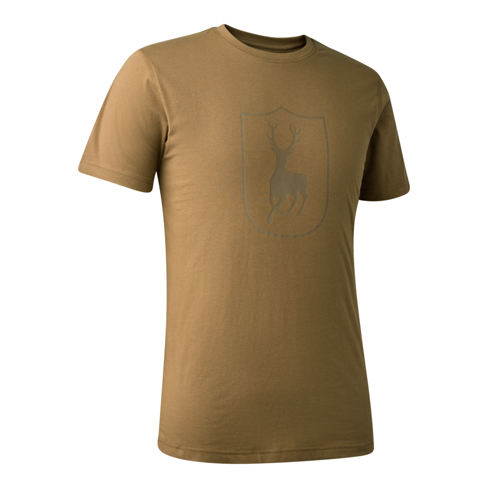 Pánske tričko Deerhunter Logo - Butternut  S