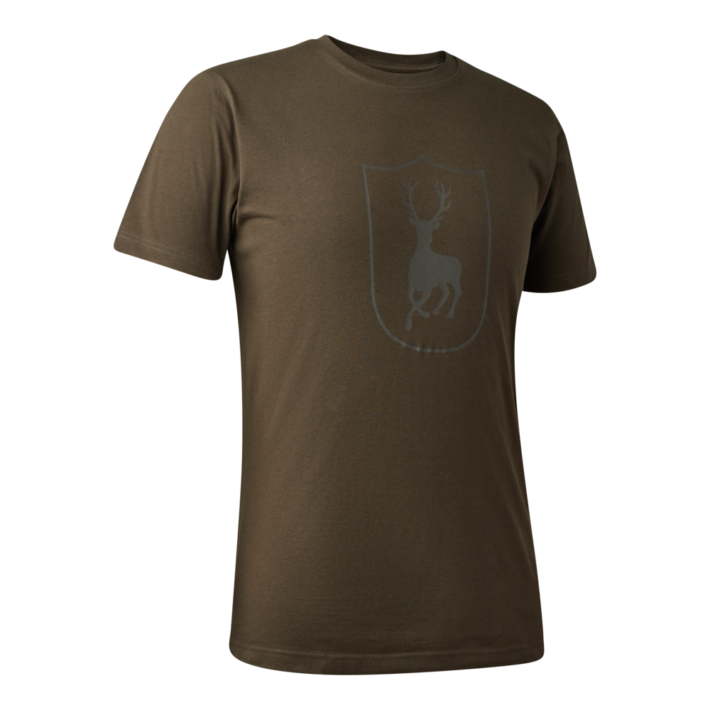 Pánske tričko Deerhunter Logo - Fallen Leaf  L