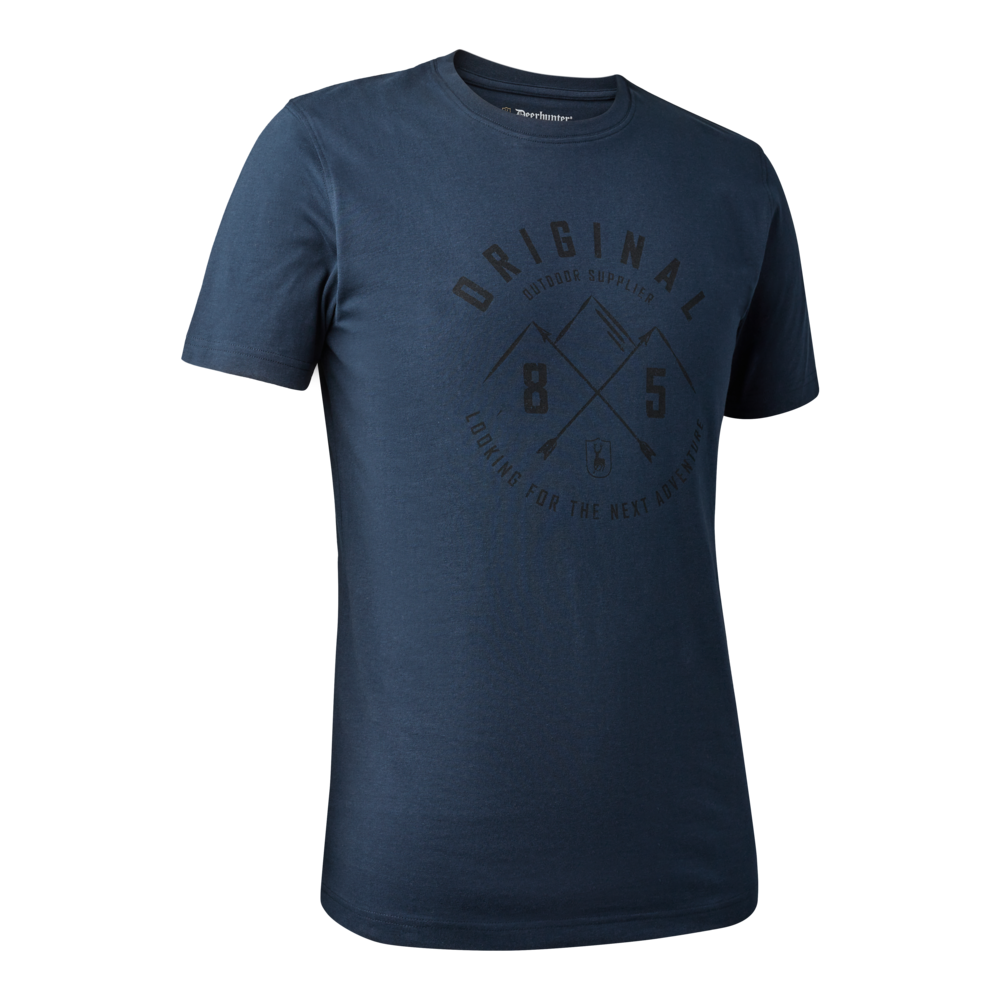 Pánske tričko Deerhunter Nolan - Dark Blue  XL