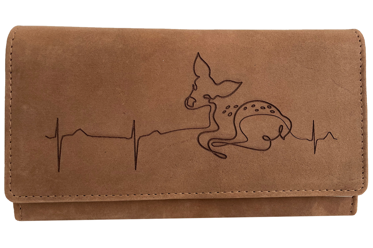 Dámska kožená peňaženka TETRAO Pulz