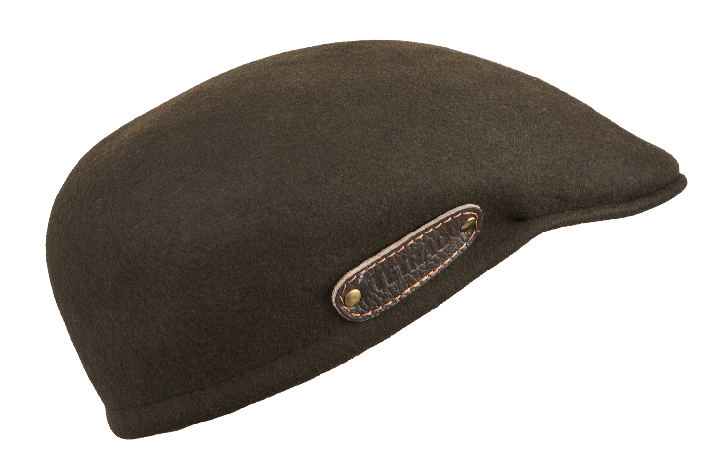 Poľovnícka flat cap čiapka TETRAO hnedá 59  