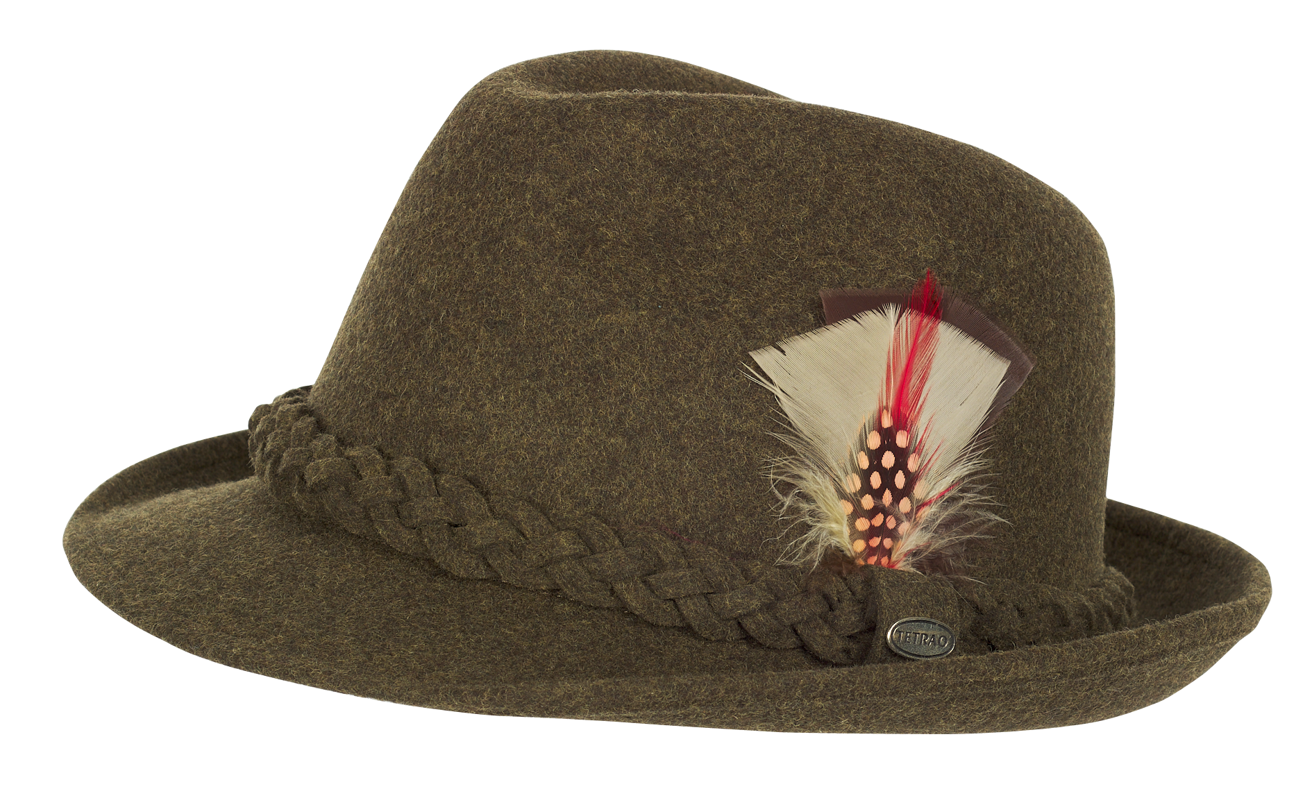 Tradičný klobúk TETRAO s pierkom  61