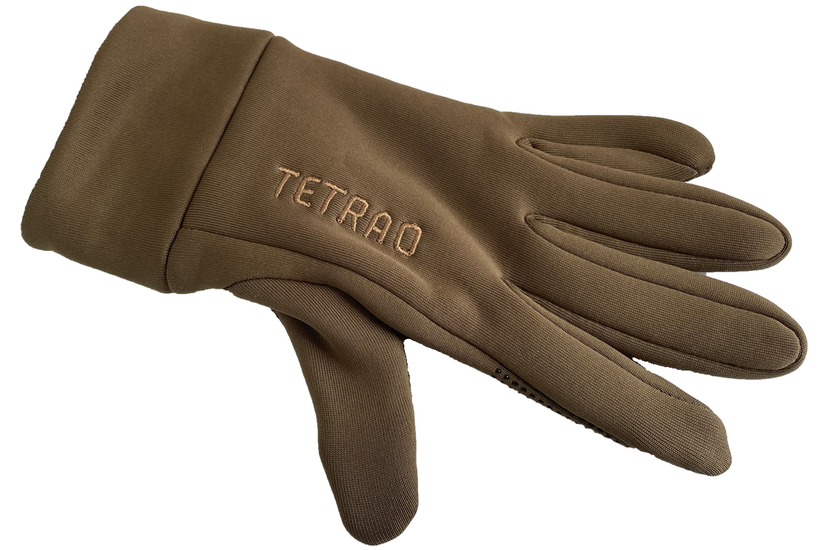 Poľovnícke rukavice TETRAO Urtica - olivové  L