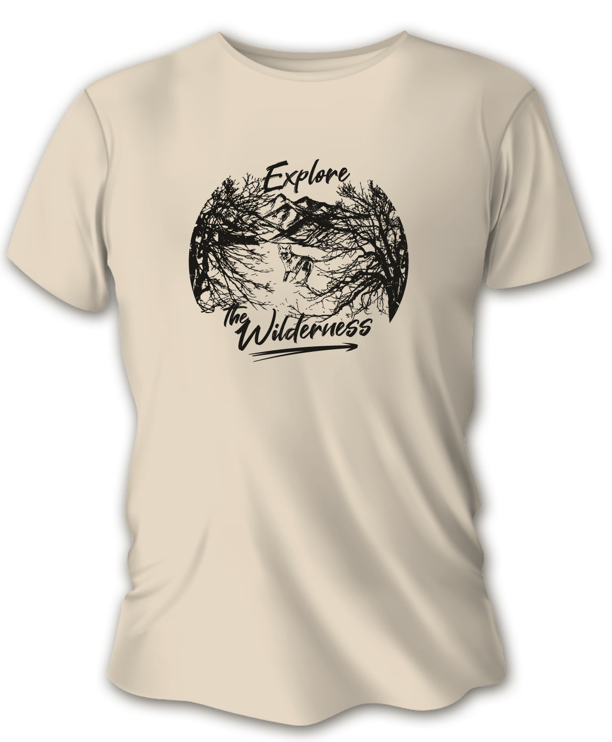 Dámske poľovnícke tričko TETRAO Explore - pieskové   L