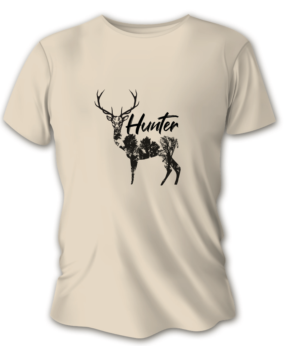 Dámske poľovnícke tričko TETRAO Hunter - pieskové  M