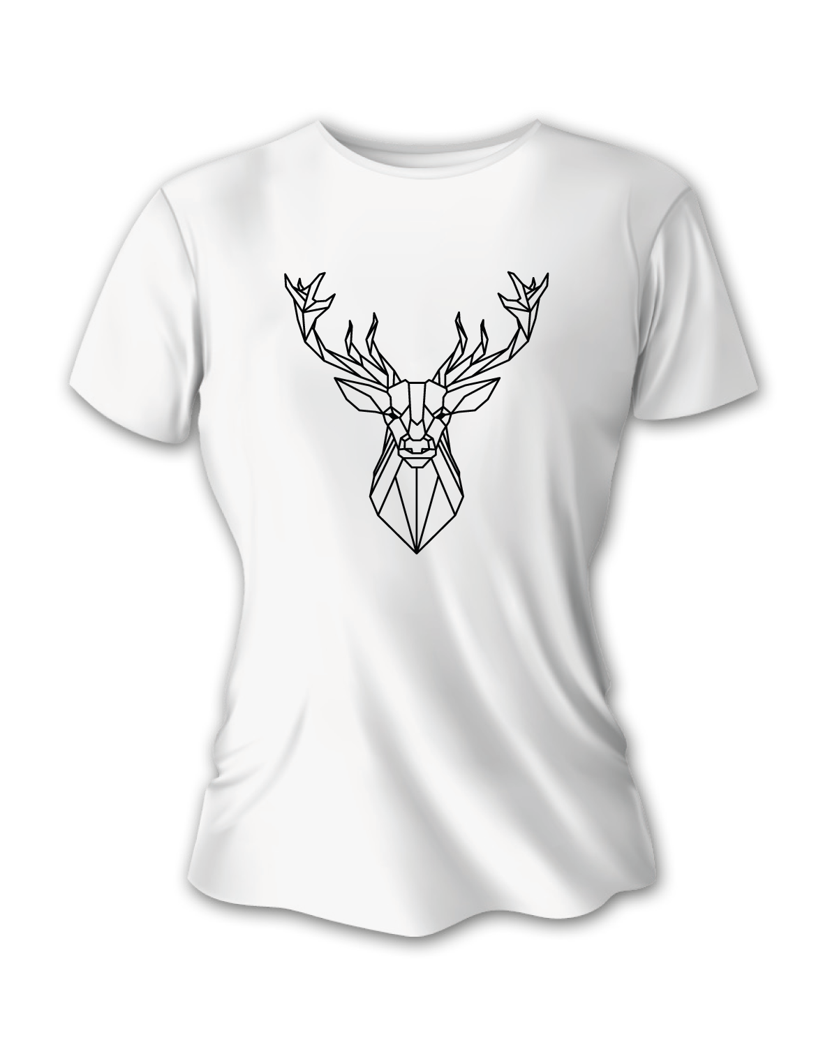 Dámske poľovnícke tričko TETRAO polovnicisrdcom - biele  M