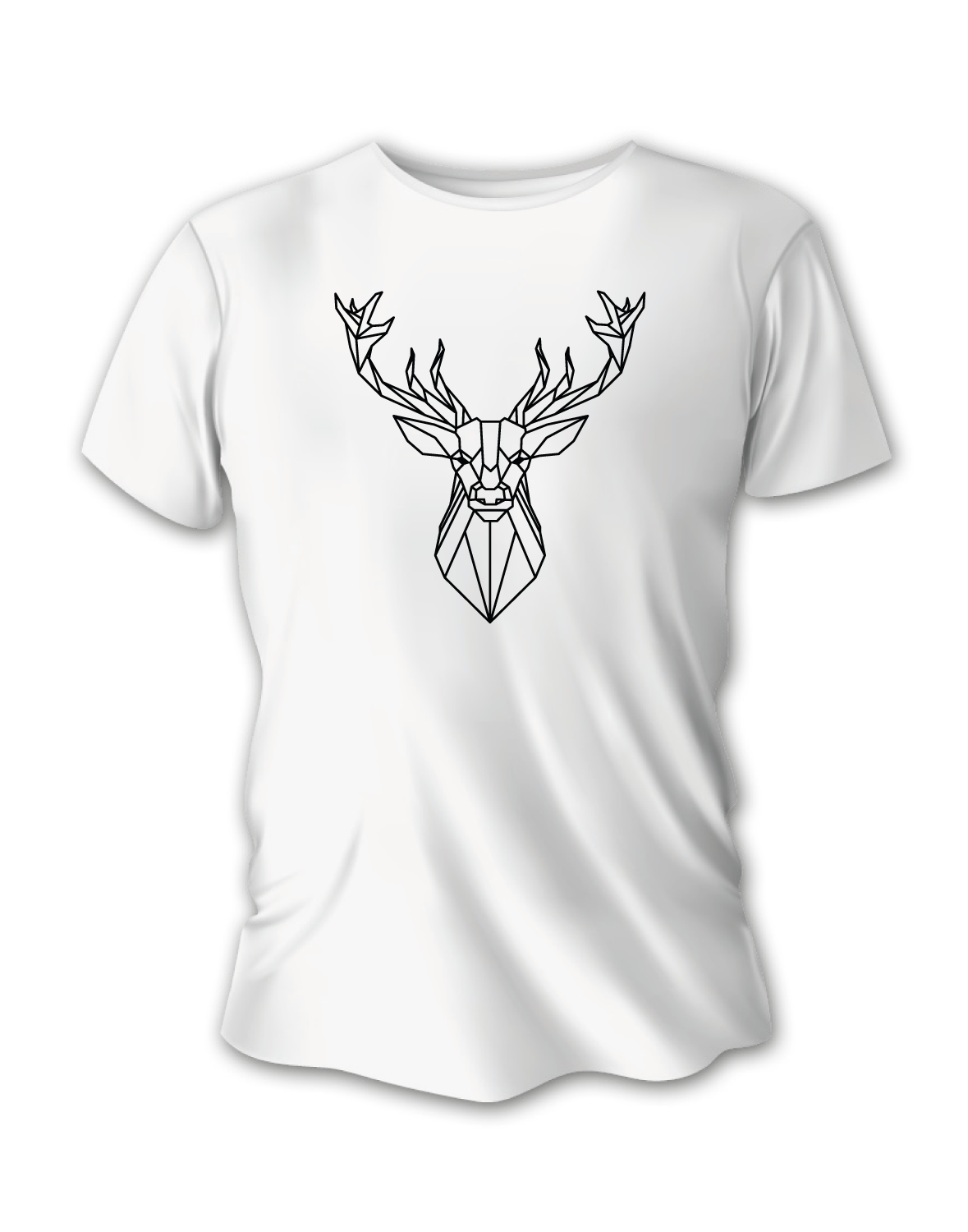 Pánske poľovnícke tričko TETRAO polovnicisrdcom - biele  L