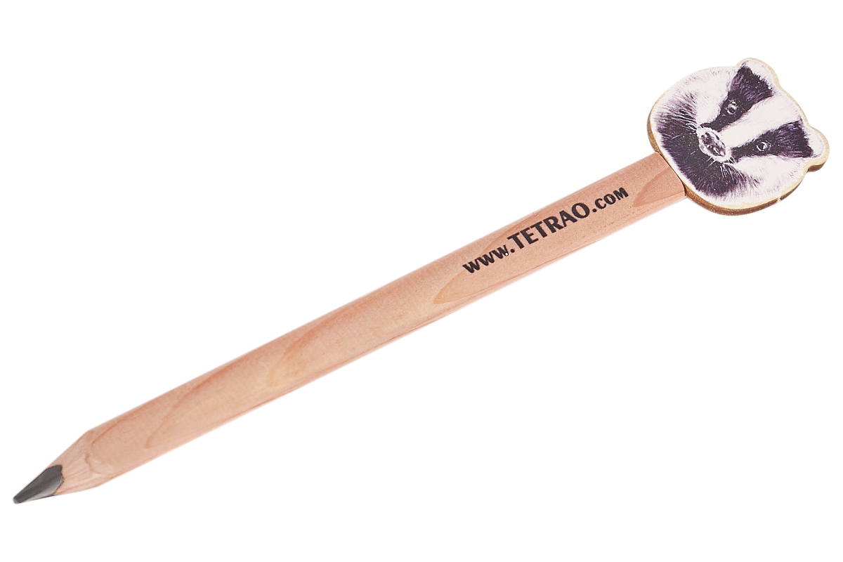 Ceruzka lesné zvieratká TETRAO - jazvec  