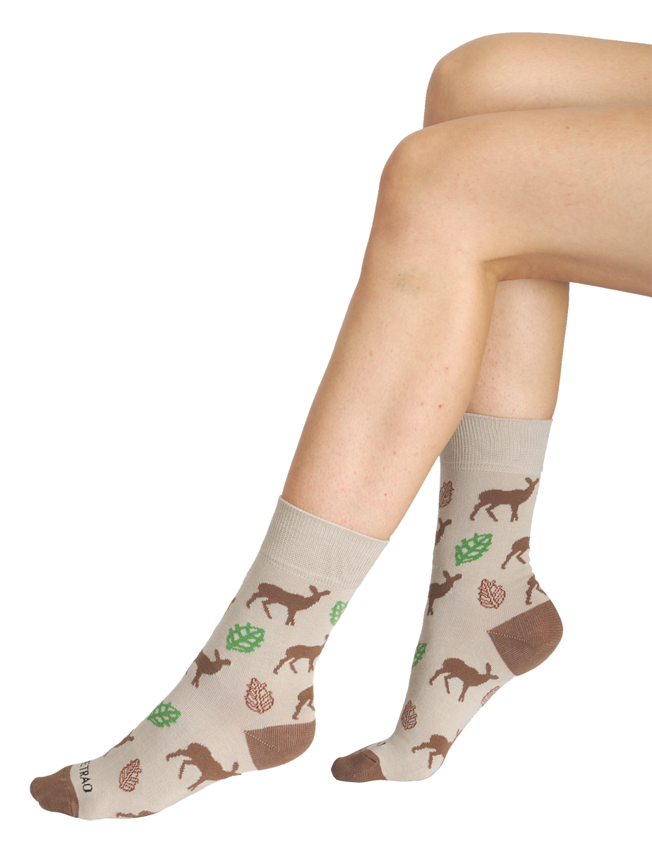 Veselé ponožky TETRAO srna 30-34  