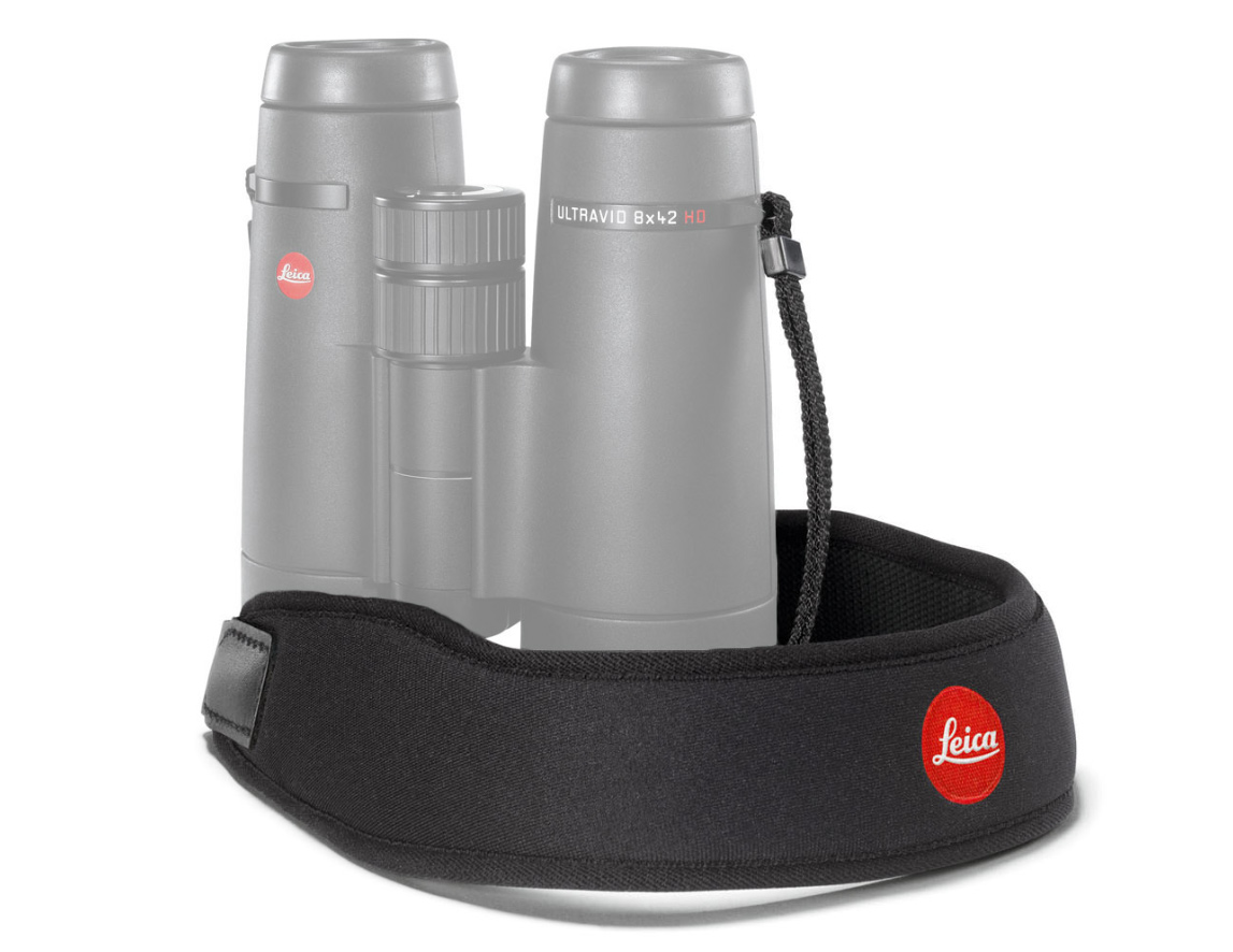 Neoprénový binokulárny popruh na krk Leica - čierny