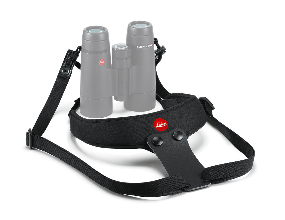 Neoprénový binokulárny popruh na krk Leica Sport - čierny