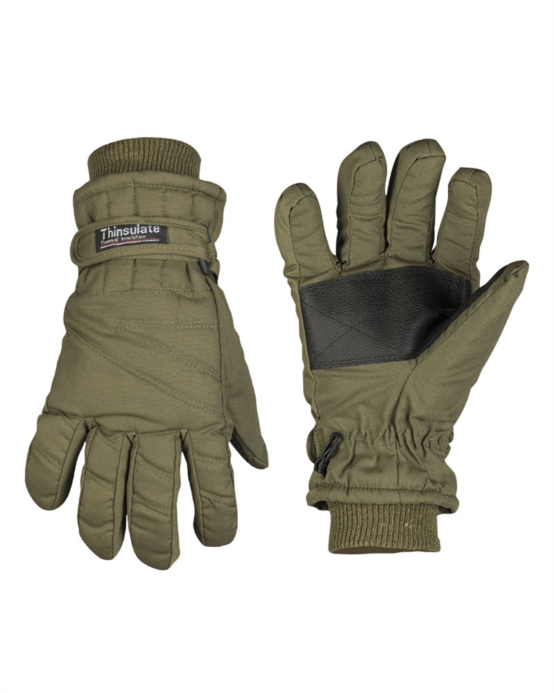 Zimné rukavice Mil-Tec THINSULATE Olivové  L