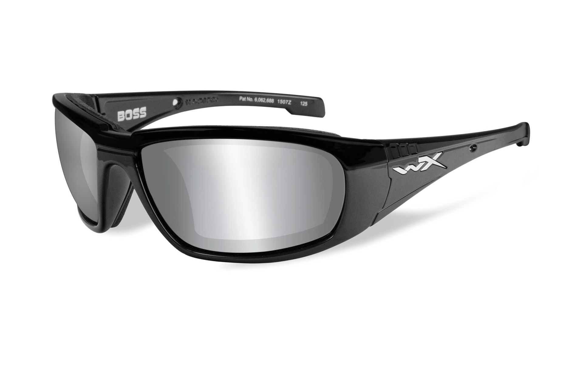 Okuliare Wiley X Boss Silver Flash – šedé sklá