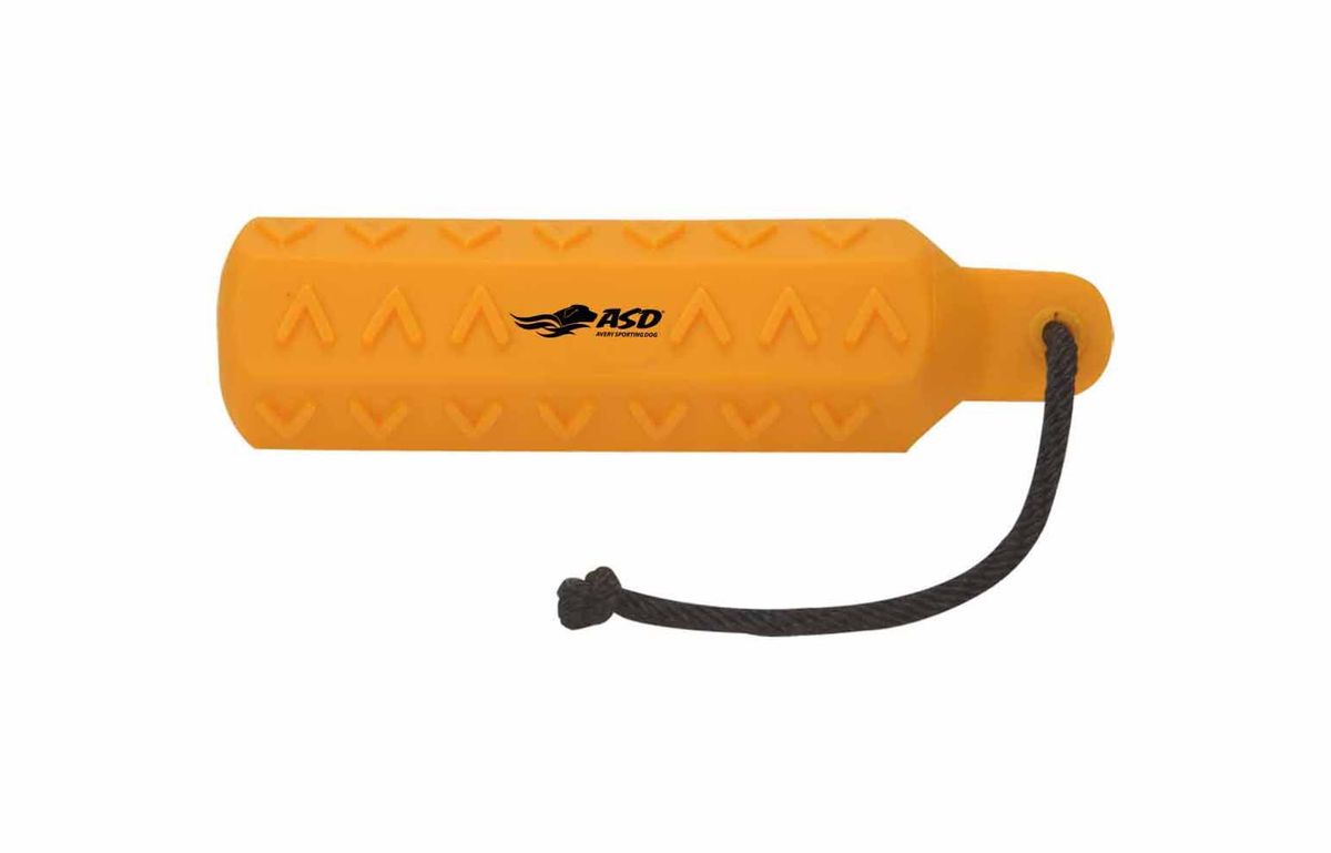 Výcvikový gumový bumper pre psa Dummy – oranžový