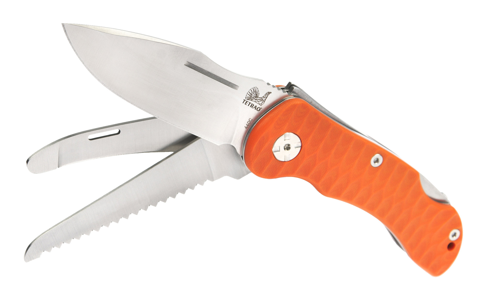 Poľovnícky nôž TETRAO Boletus - oranžový   