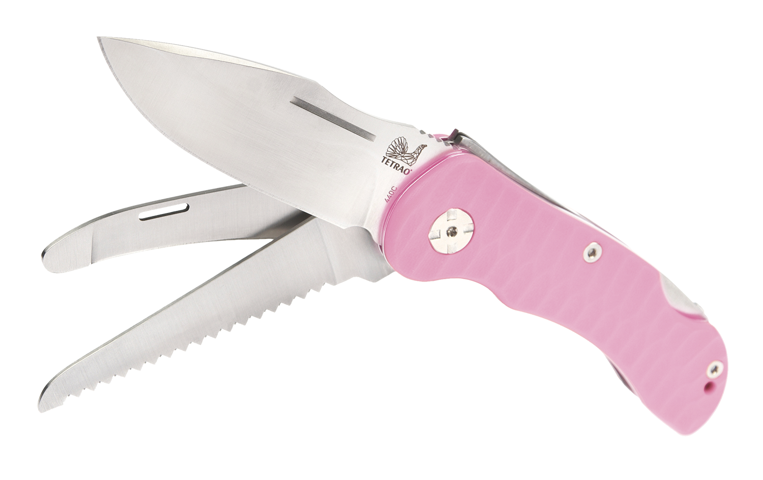 Poľovnícky nôž TETRAO Boletus - ružový
