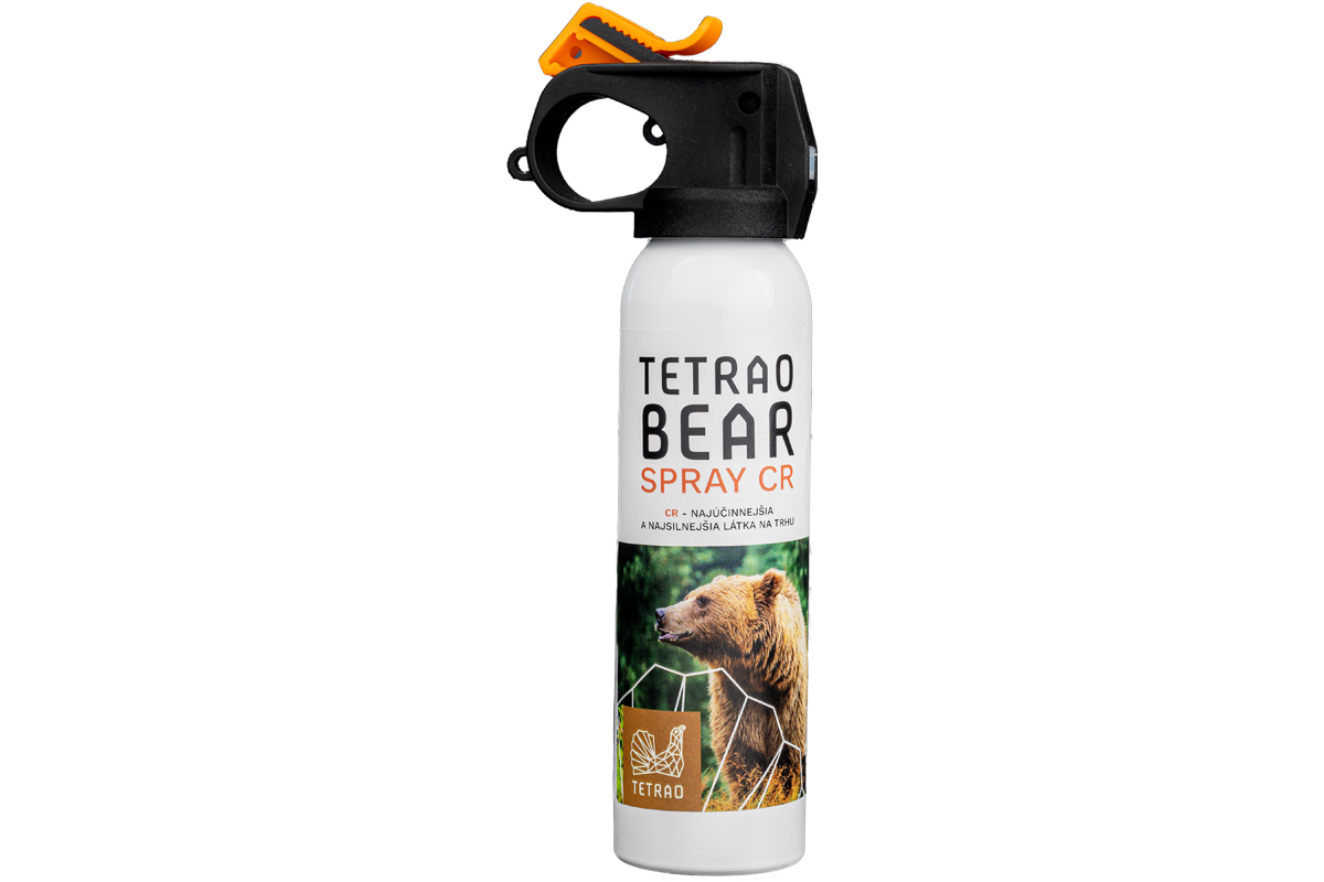 TETRAO obranný sprej proti medveďom - Bear spray CR 150ml  