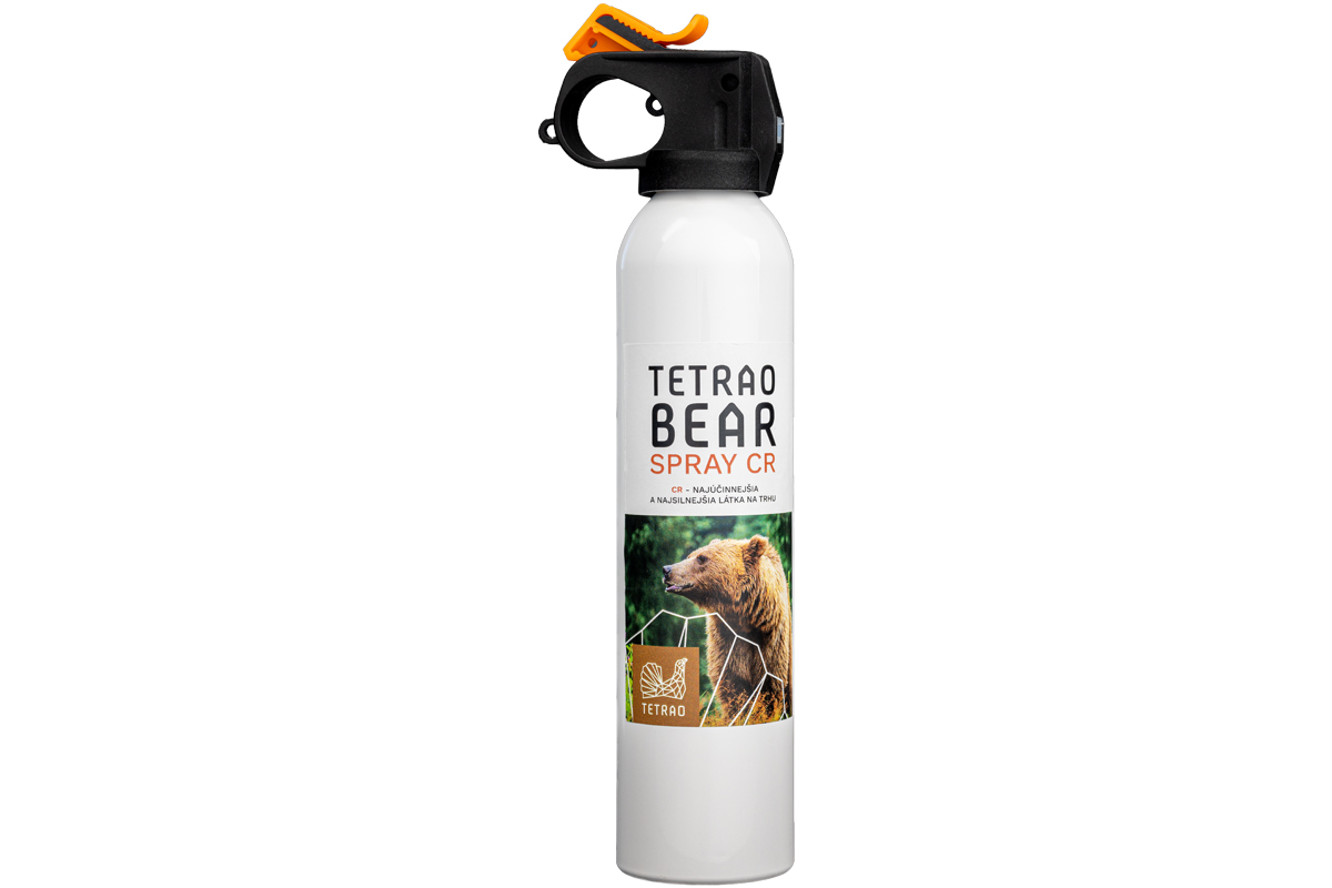 TETRAO obranný sprej proti medveďom - Bear spray CR 300ml  