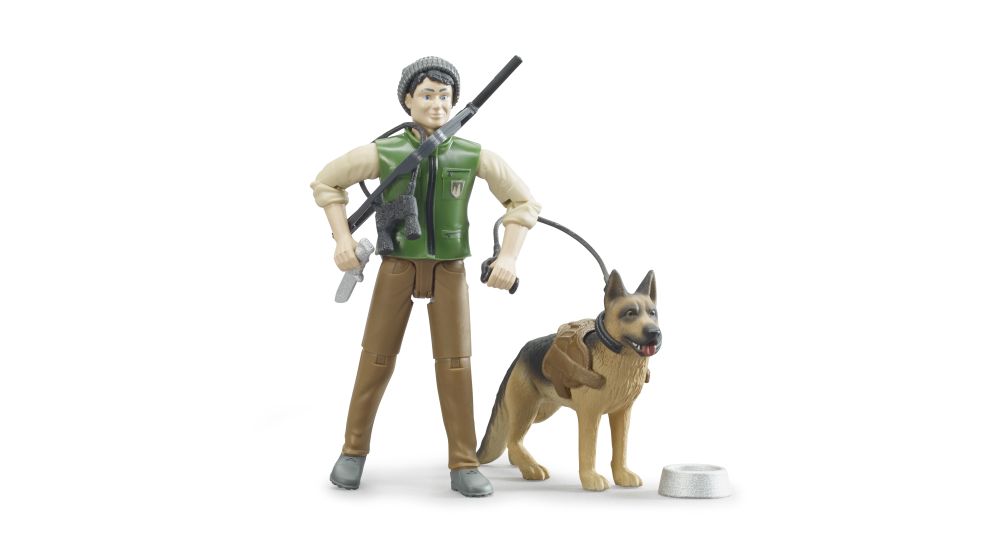 Figúrka poľovník so psom BRUDER  