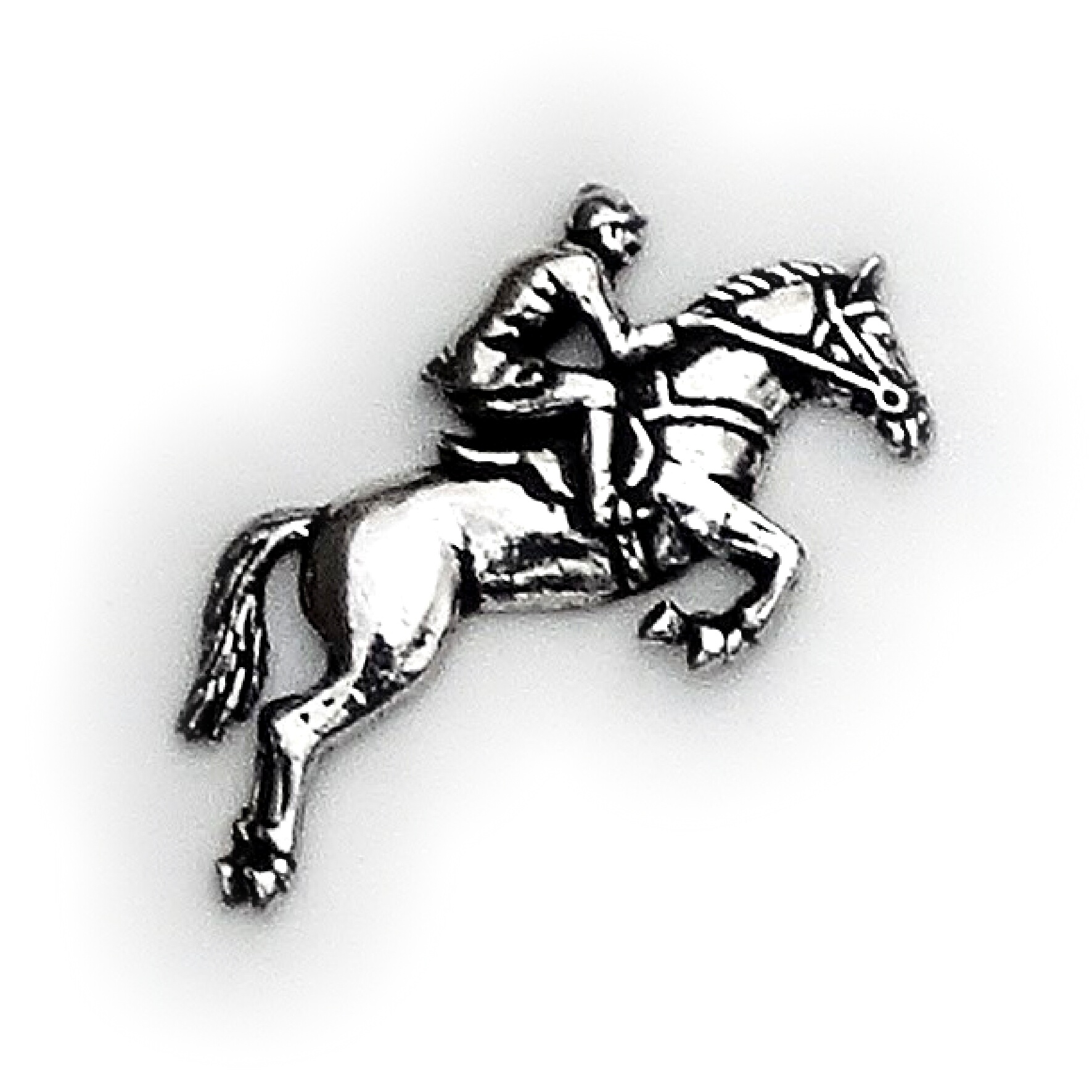 Odznak kôň s jazdcom