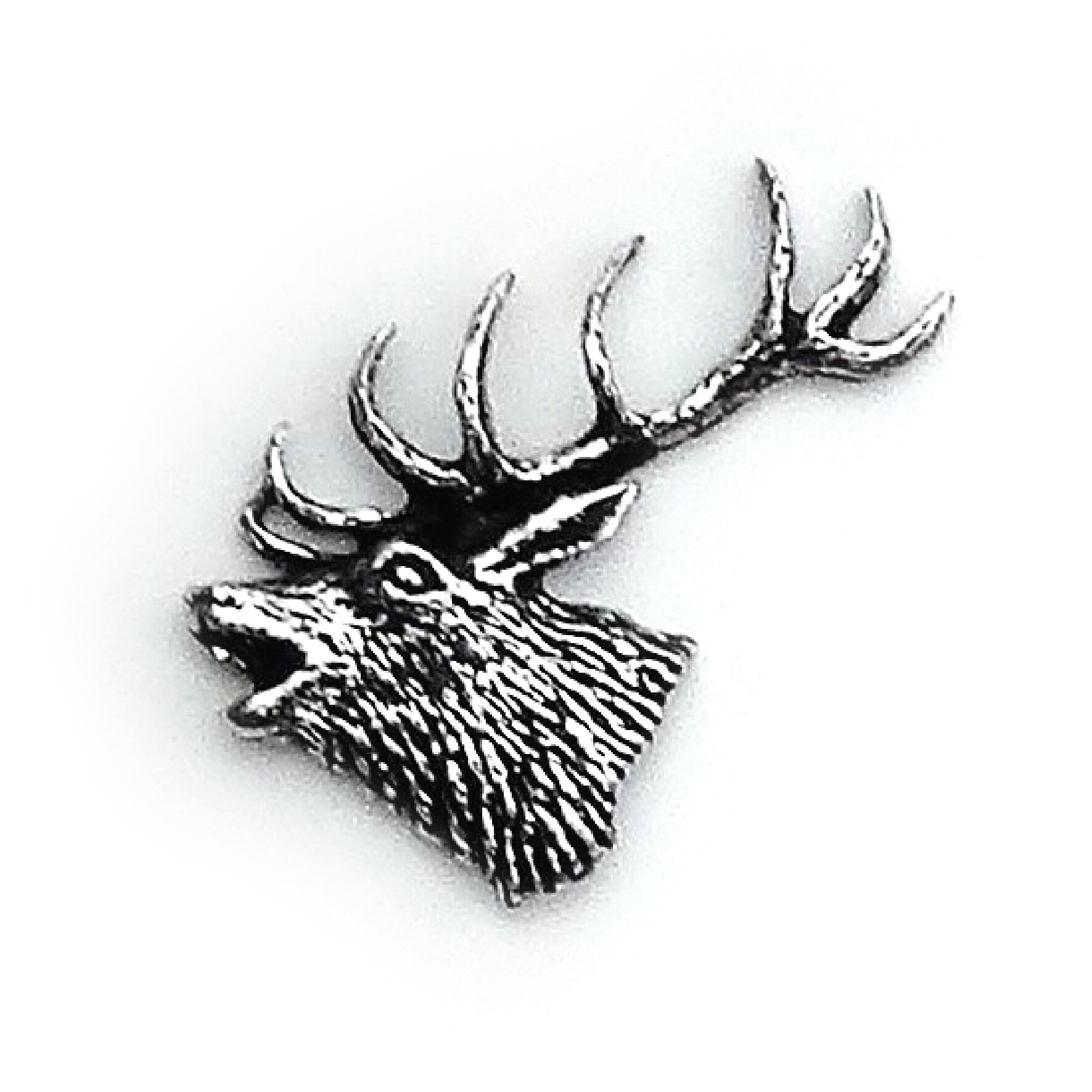 Poľovnícky odznak jeleň hlava  