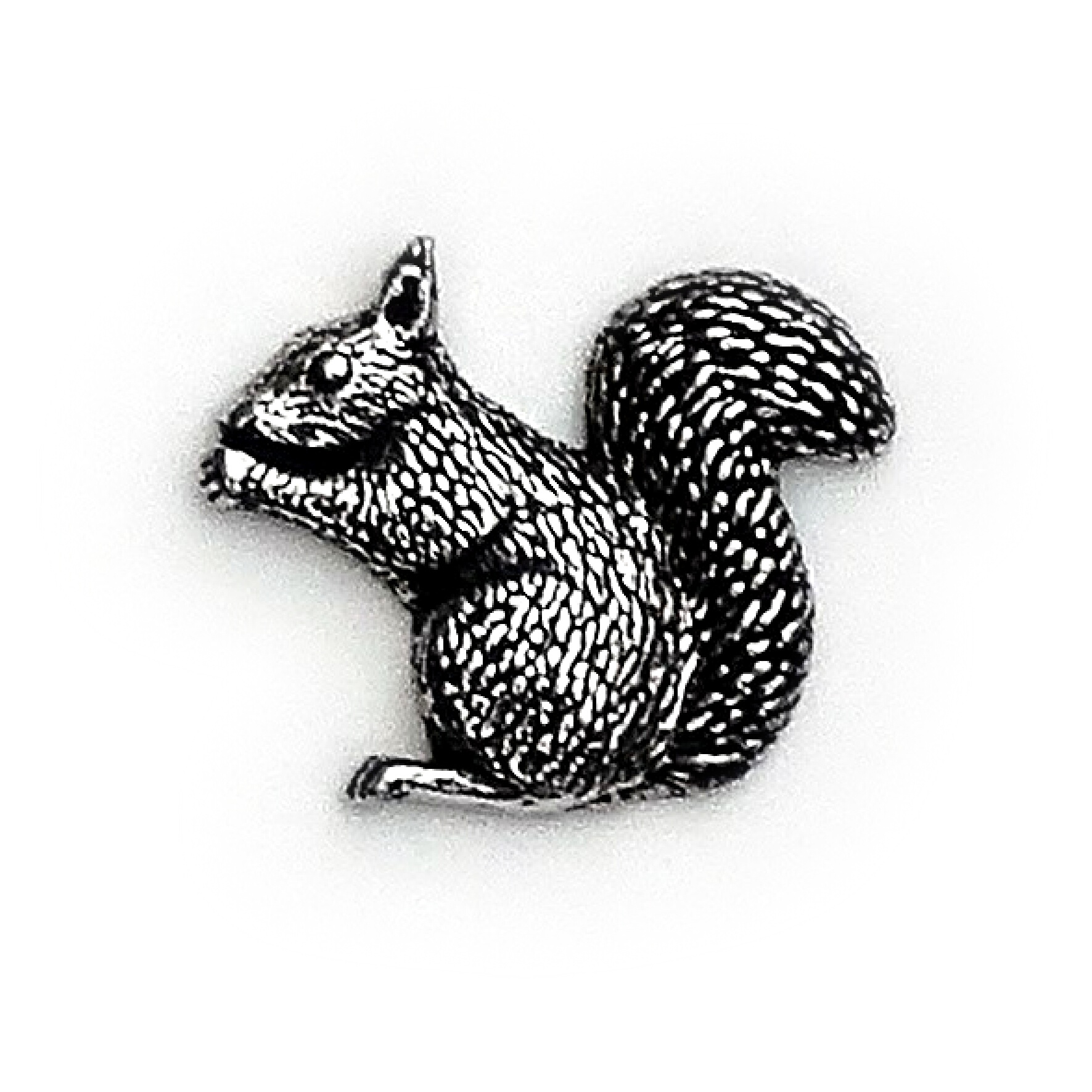 Poľovnícky odznak veverica sediaca  