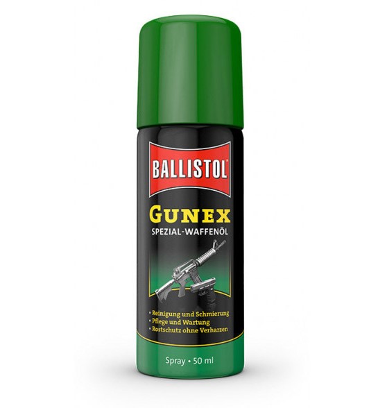Olej na zbrane v spreji Ballistol Gunex 50 ml  