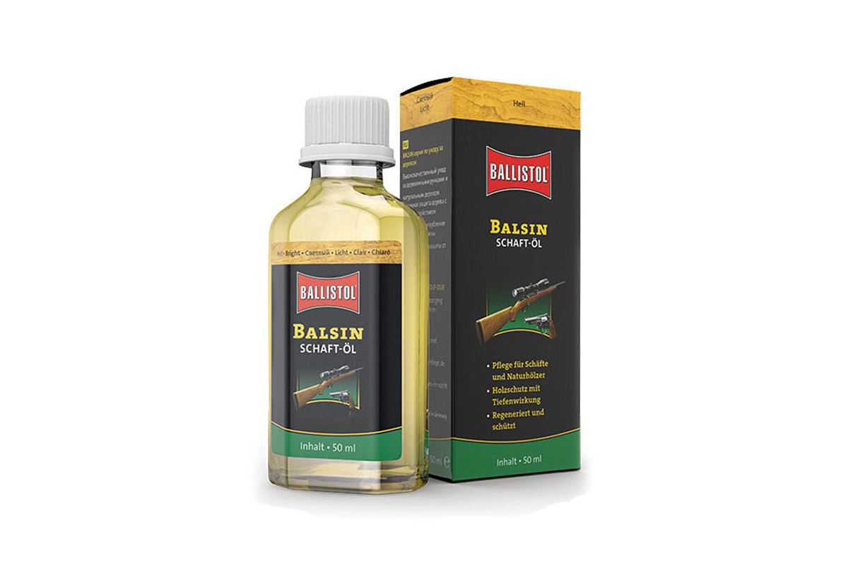 Ošetrujúci olej Balsin na pažbu svetlý – 50 ml