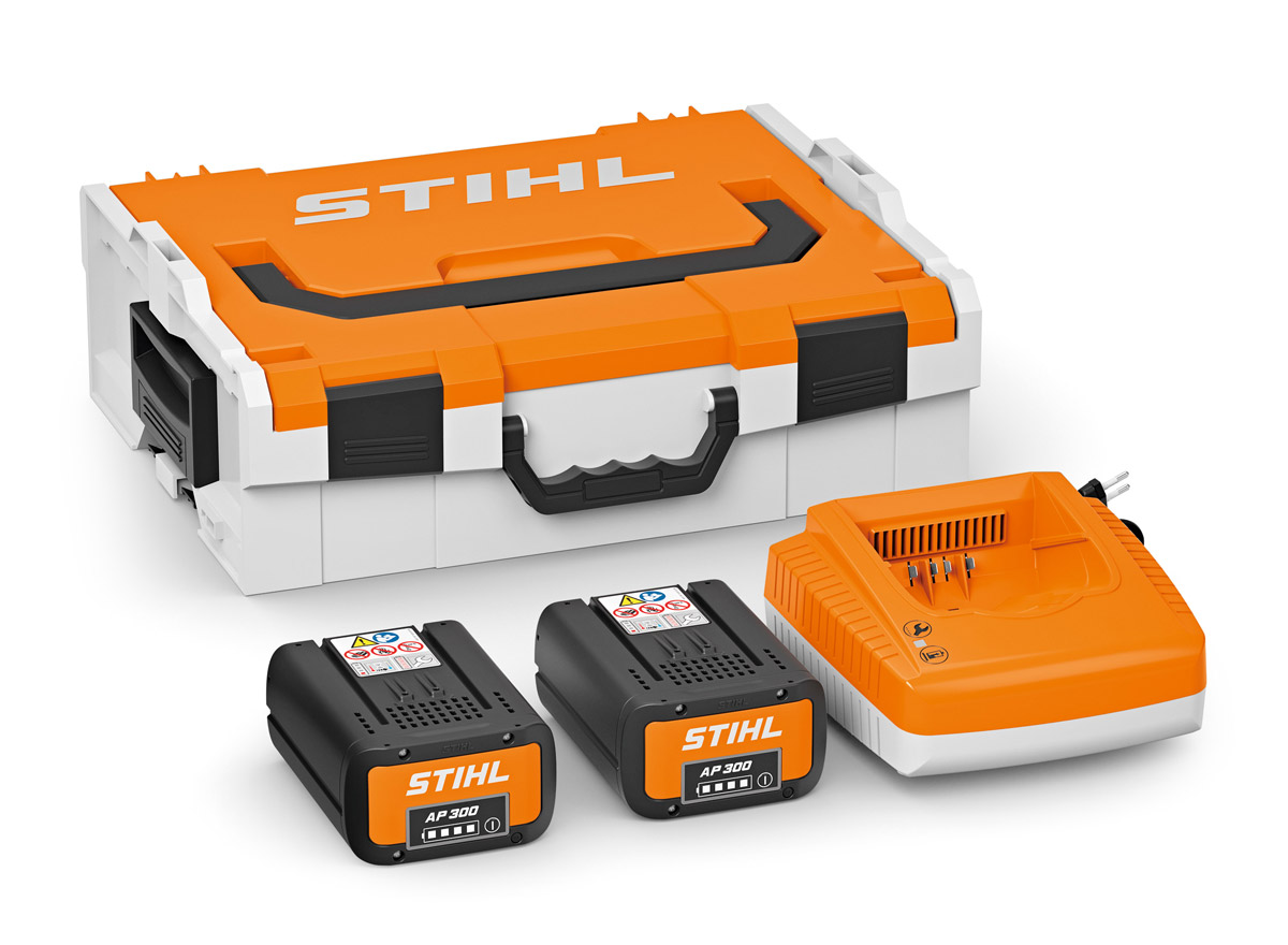 Aku Power L-BOX S STIHL + rýchlonabíjačka AL 500 + 2x akumulátor AP 300 S  