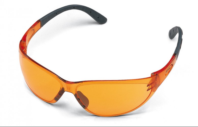 Oranžové ochranné okuliare STIHL Dynamic Contrast  