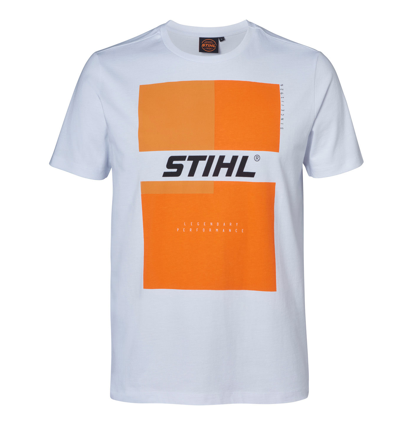 Tričko bielo oranžové STIHL TIMBERSPORTS, pánske  M