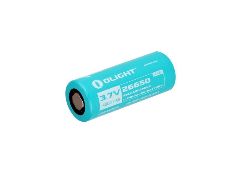 Batéria Olight 26650 - nabíjateľná 4500 mAh 3,7V litium