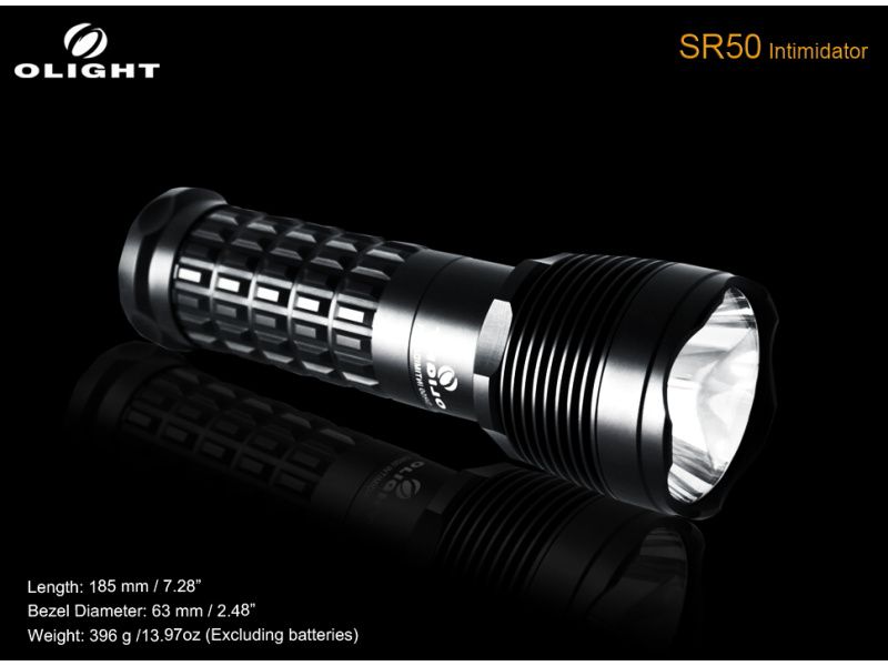 Svietidlo OLIGHT SR50 Intimidator 800 lm - predvádzacie  