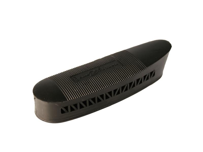Gumená botka na pažbu 130x43x20 mm čierna/čierna