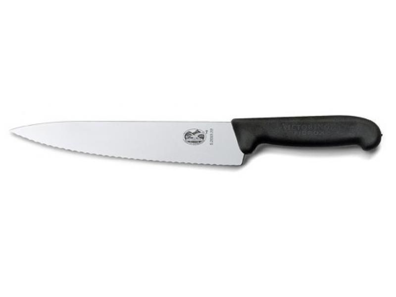 Kuchársky nôž Victorinox Swibo 19 cm - zúbkovaná čepeľ