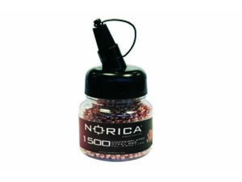 Guličky oceľové Norica 1500ks, kal. 4,5mm BB  