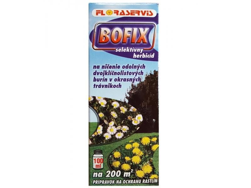 Prípravok na ochranu rastlín BOFIX 100 ml - ničí burinu v trávniku  
